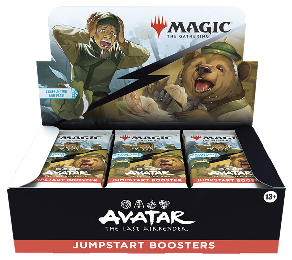 Avatar: The Last Airbender - Jumpstart Booster Display