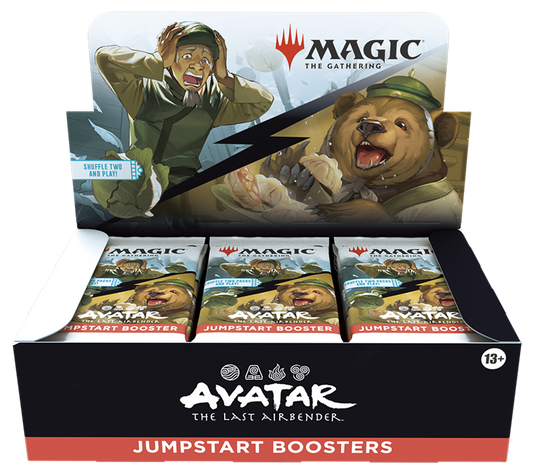 Avatar: The Last Airbender - Jumpstart Booster Display